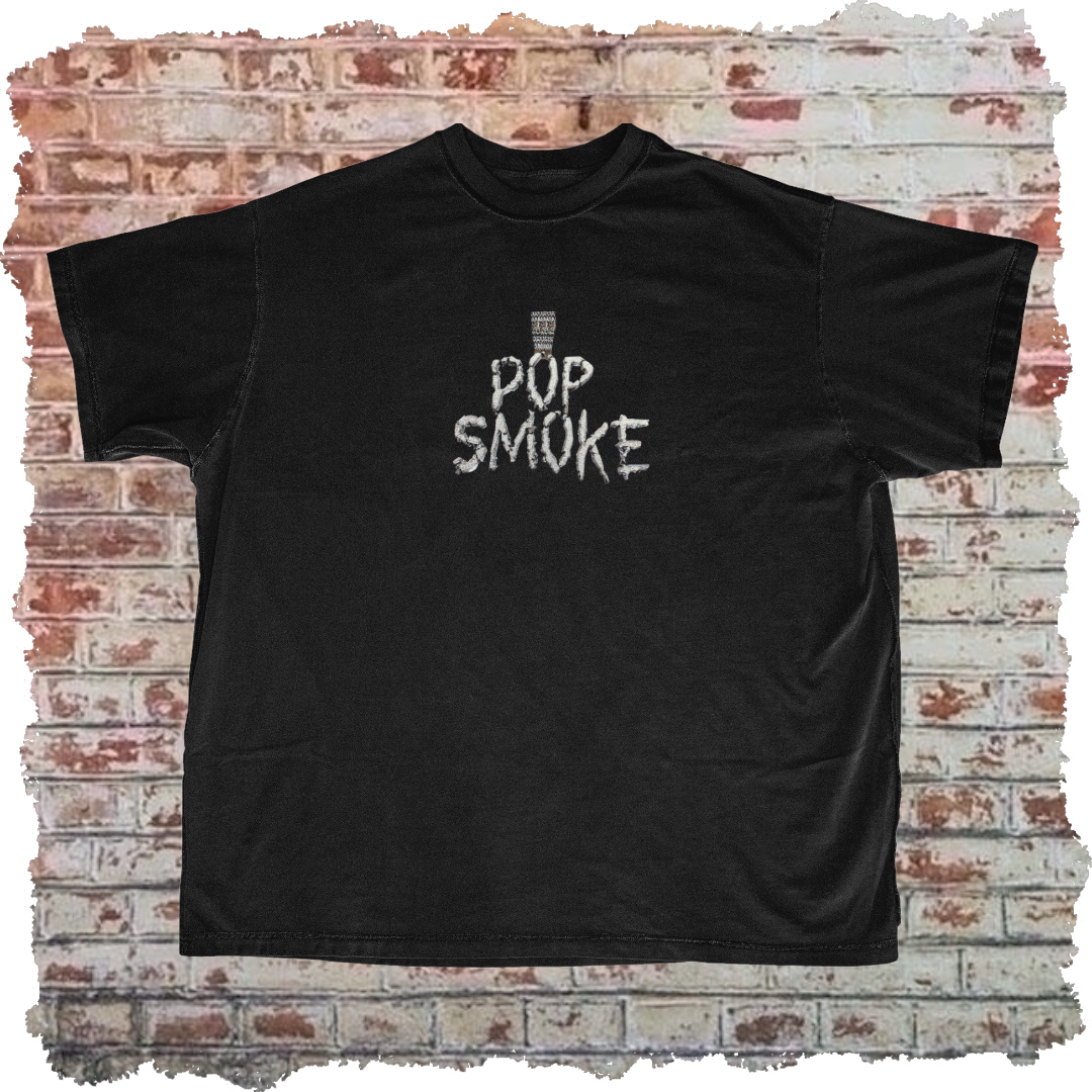 Pop Smoke Rap Tee (Double Sided)