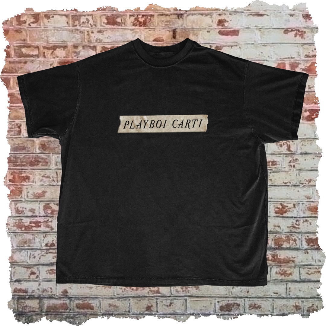 Playboi Carti Rap Tee (Double Sided)