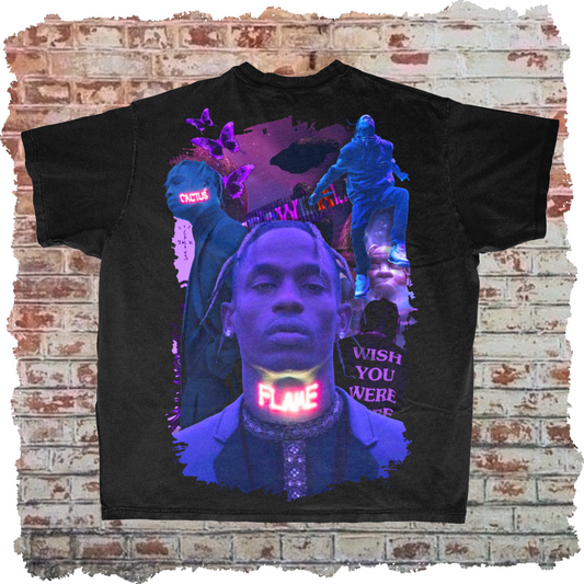 Travis Scott Rap Tee (Double Sided)