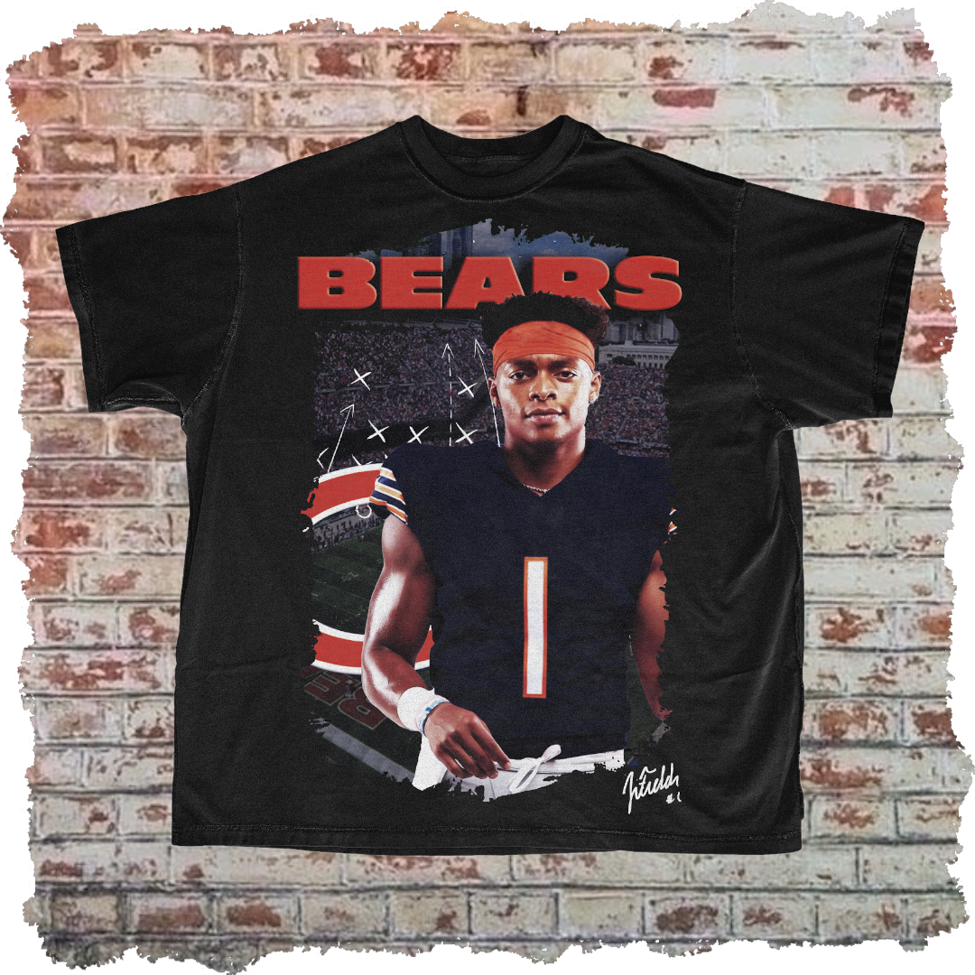 Justin Fields Bears Tee