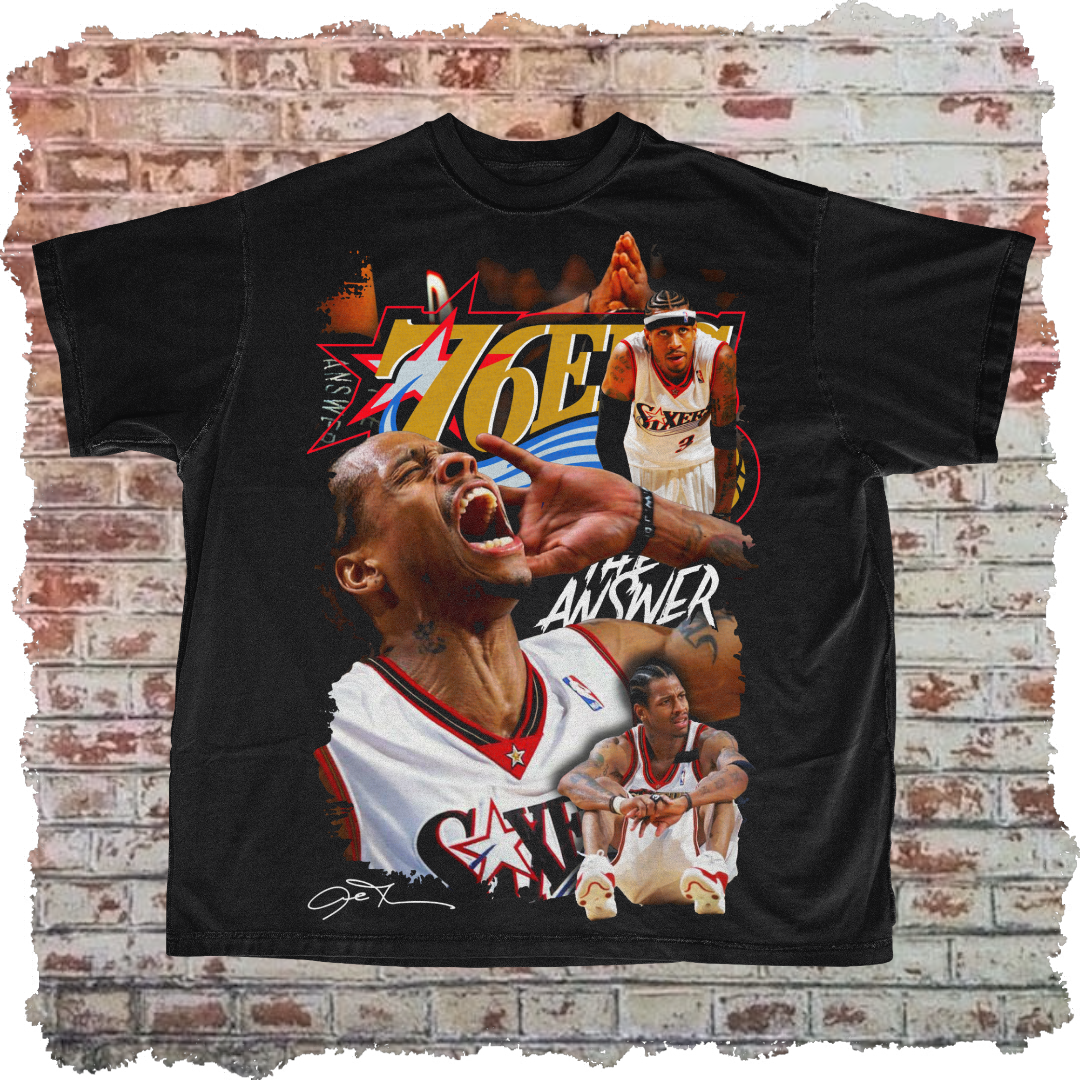 Allen Iverson Retro Tee (Double Sided)
