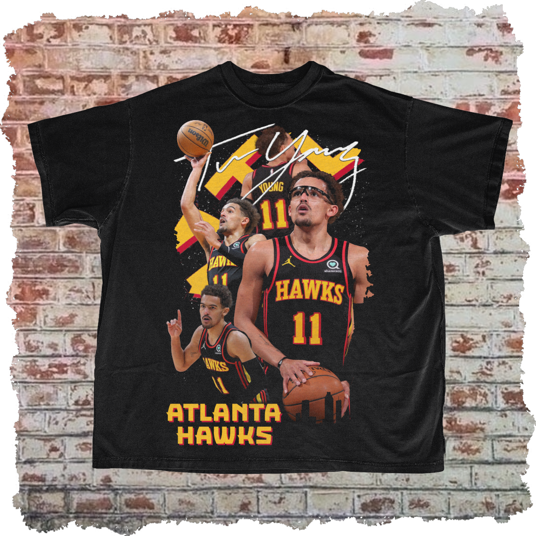 Trae Young Hawks Tee