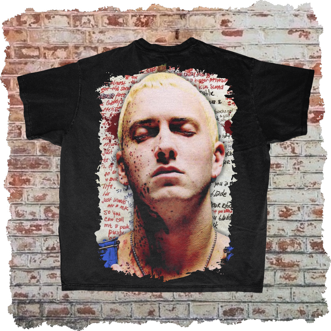 Eminem Rap Tee (Double Sided)