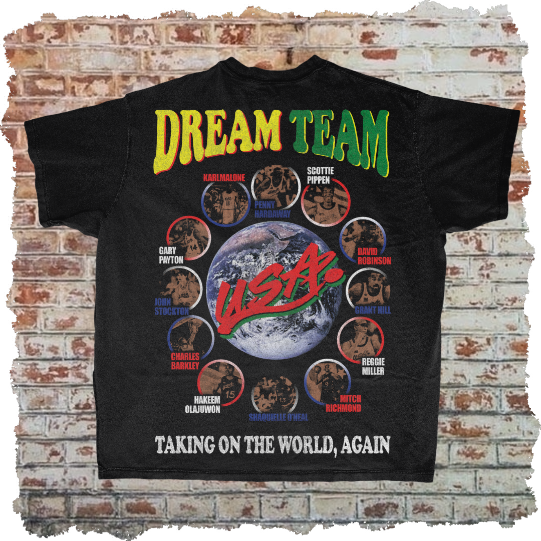 USA Dream Team Tee (Double Sided)