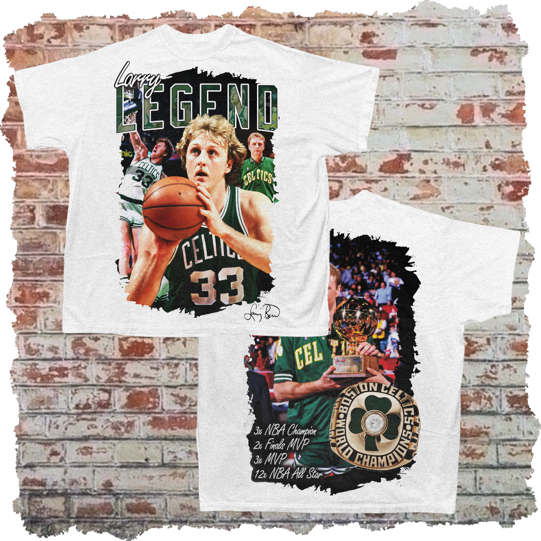 Larry Bird Celtics Tee