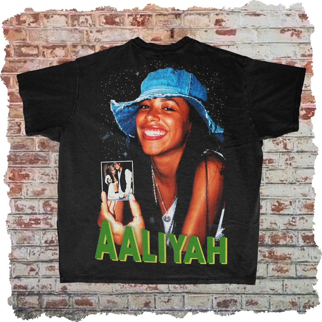 Aaliyah Rap Tee