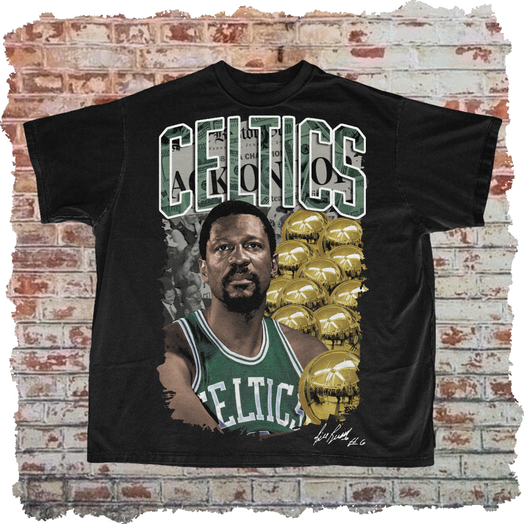 Bill Russell Celtics Tee