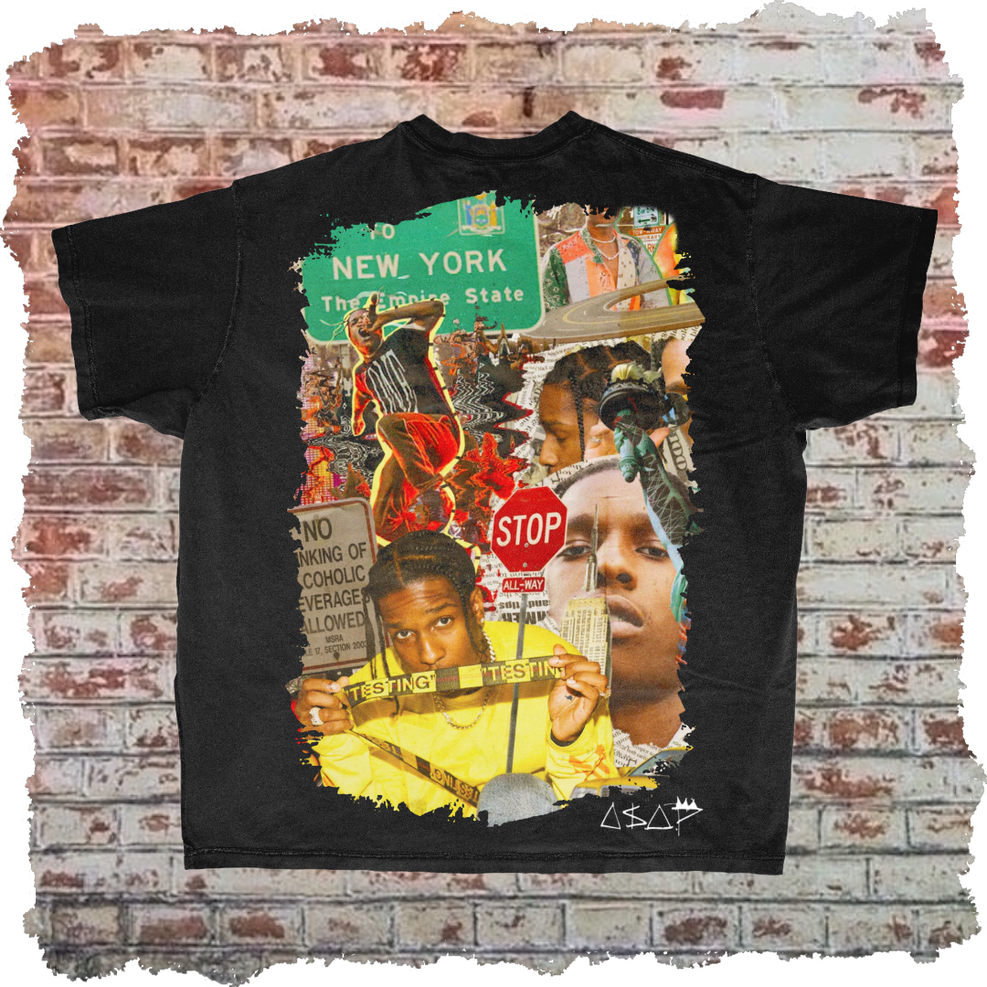 A$AP Rocky Rap Tee (Double Sided)