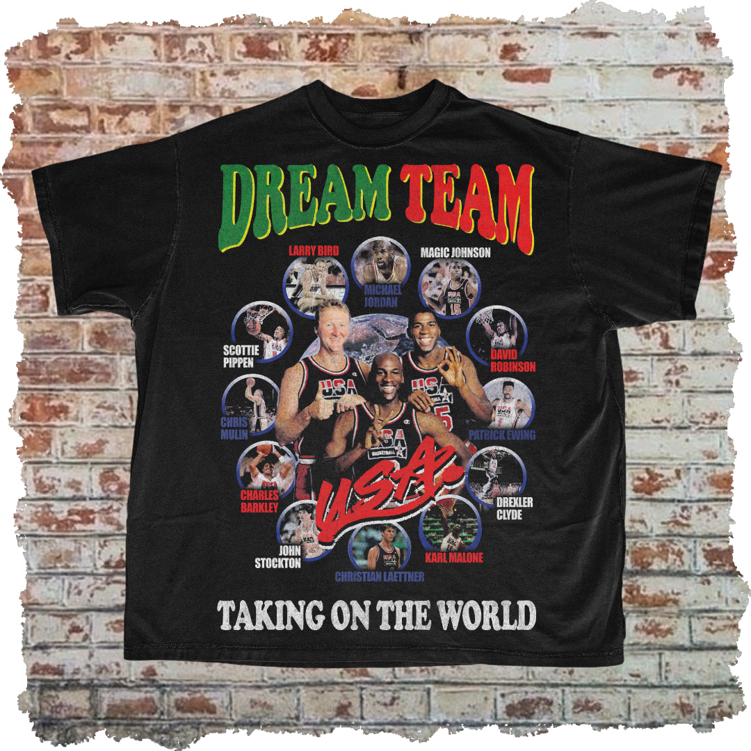 USA Dream Team Tee (Double Sided)