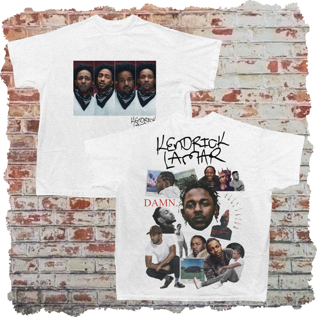 Kendrick Lamar Rap Tee (Double Sided)