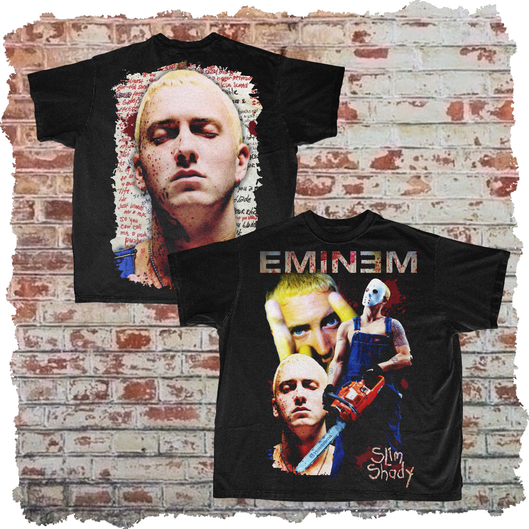 Eminem Rap Tee (Double Sided)