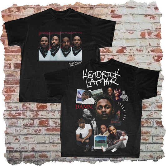 Kendrick Lamar Rap Tee (Double Sided)